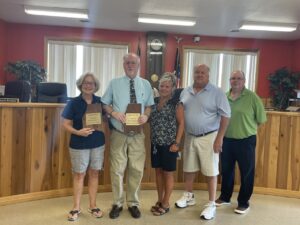 Board members, superintendent, honored by Preston BOE